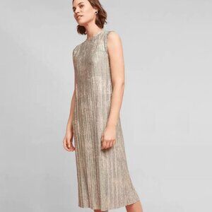 Anthropologie Akemi & Kin Corrina Metallic Dress, Small